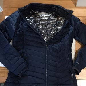 Columbia Omni-heat puffer jacket.